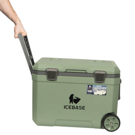 กระติกน้ำแข็งเก็บความเย็น ICEBASE รุ่น CLP-301/GN (PEGASUS) ขนาด 45 ลิตร สีเขียว_3